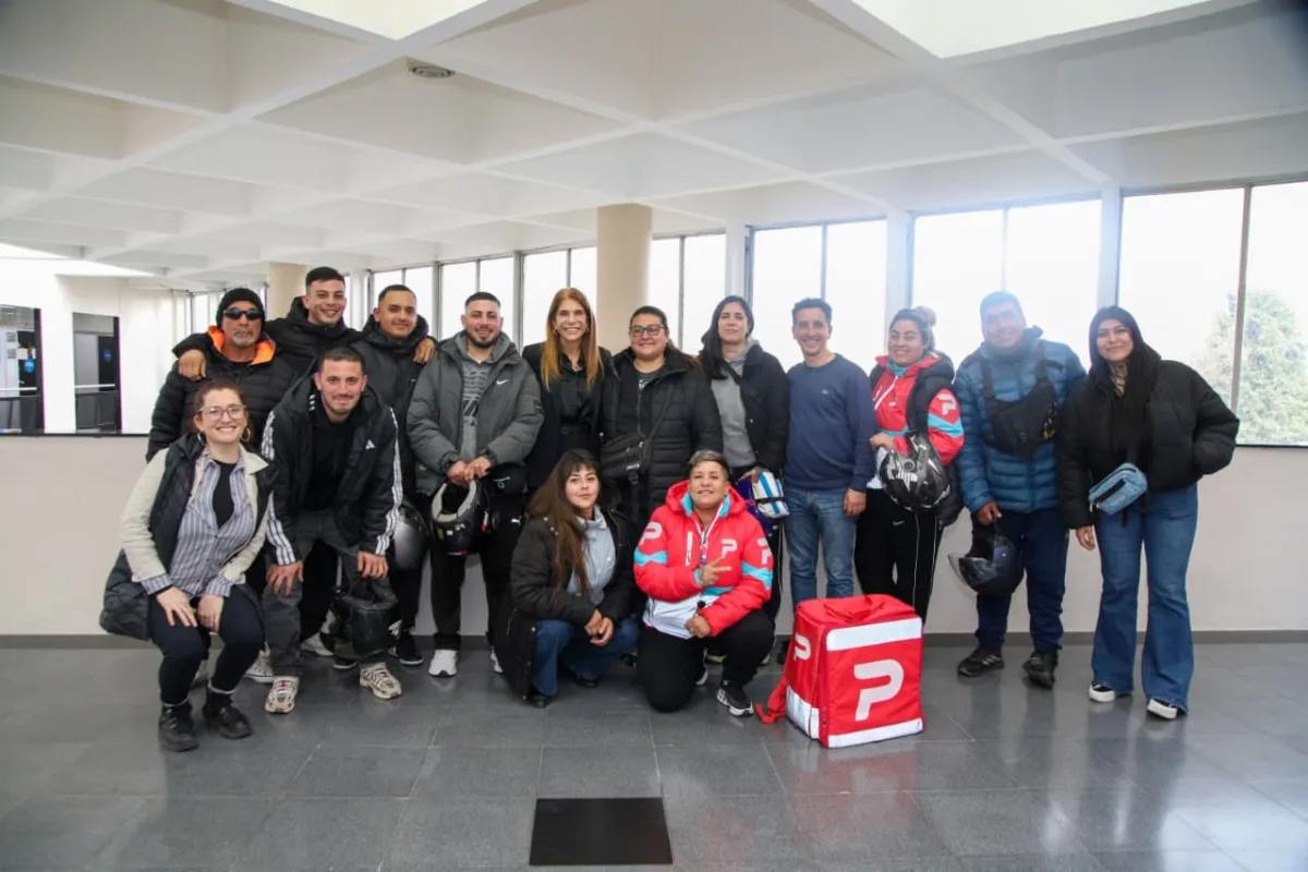 Avellaneda busca mejorar condiciones laborales de repartidores