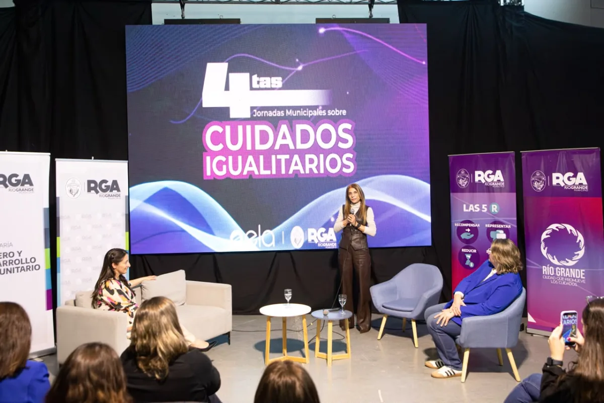 Avellaneda destacó su compromiso en las Jornadas sobre Cuidados Igualitarios