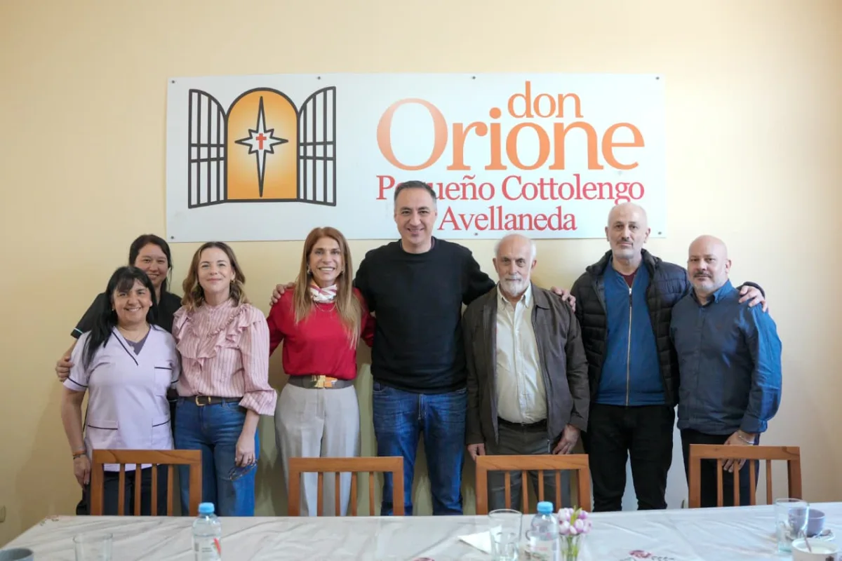 Avellaneda mejora instalaciones del Cottolengo Don Orione