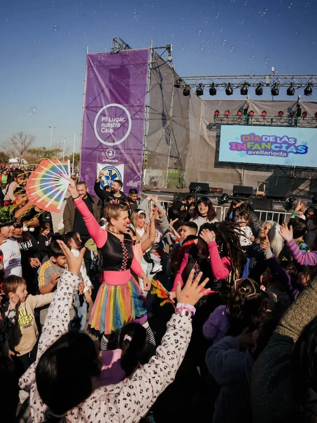 Celebración del Día de las Infancias en Avellaneda