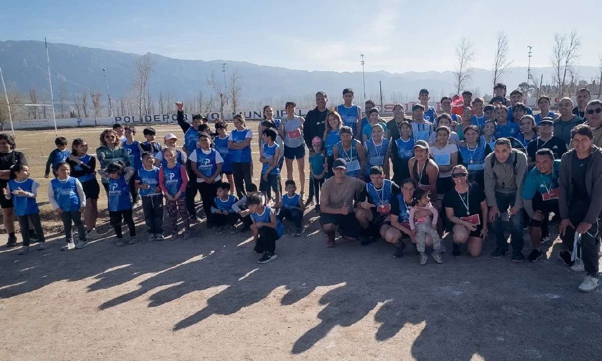 Atletas de Pocito brillaron en el Cross Aniversario