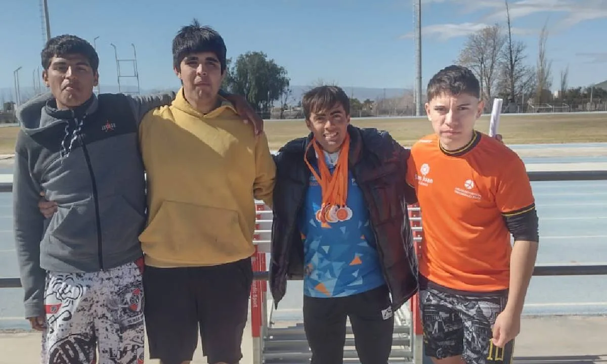 Atletas de Pocito brillaron en los Juegos Evita Provinciales