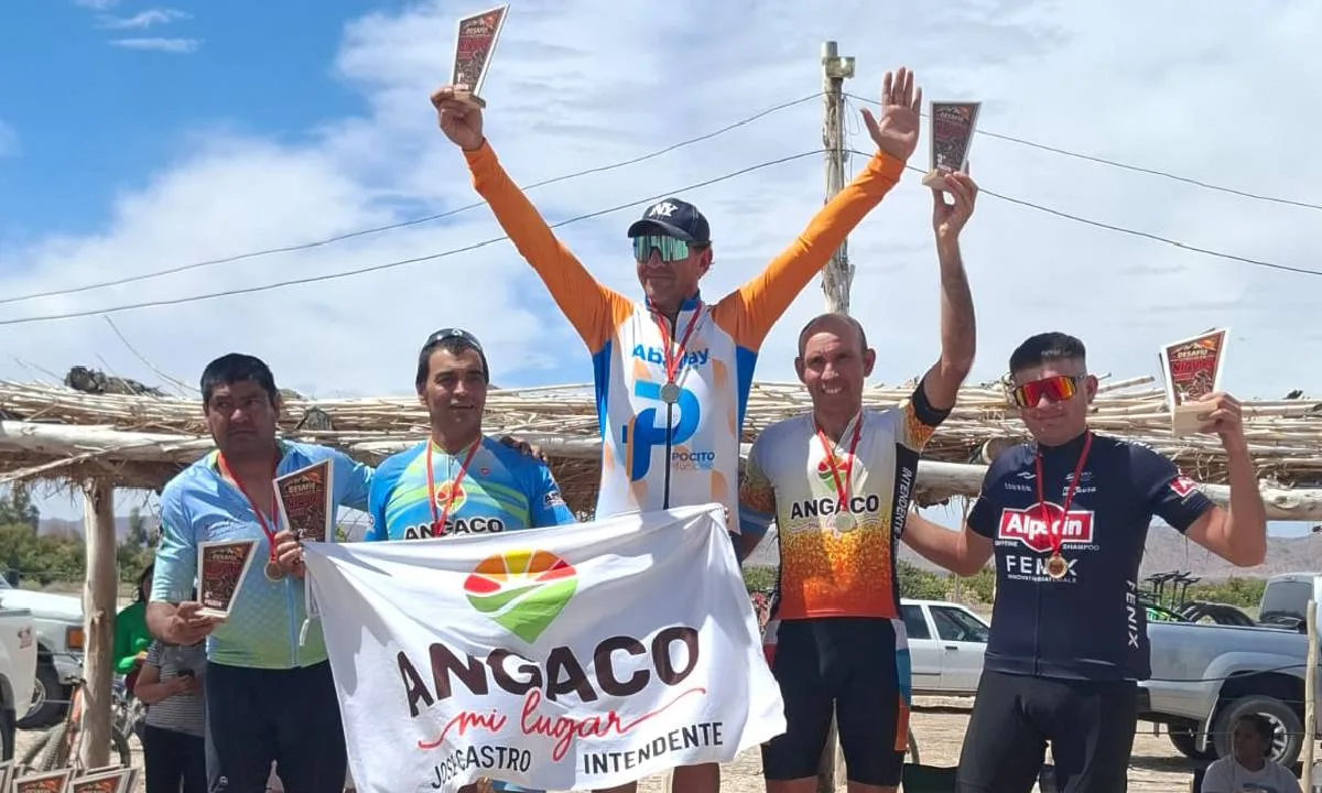 Ciclistas de Pocito triunfaron en nueva fecha de mountain bike