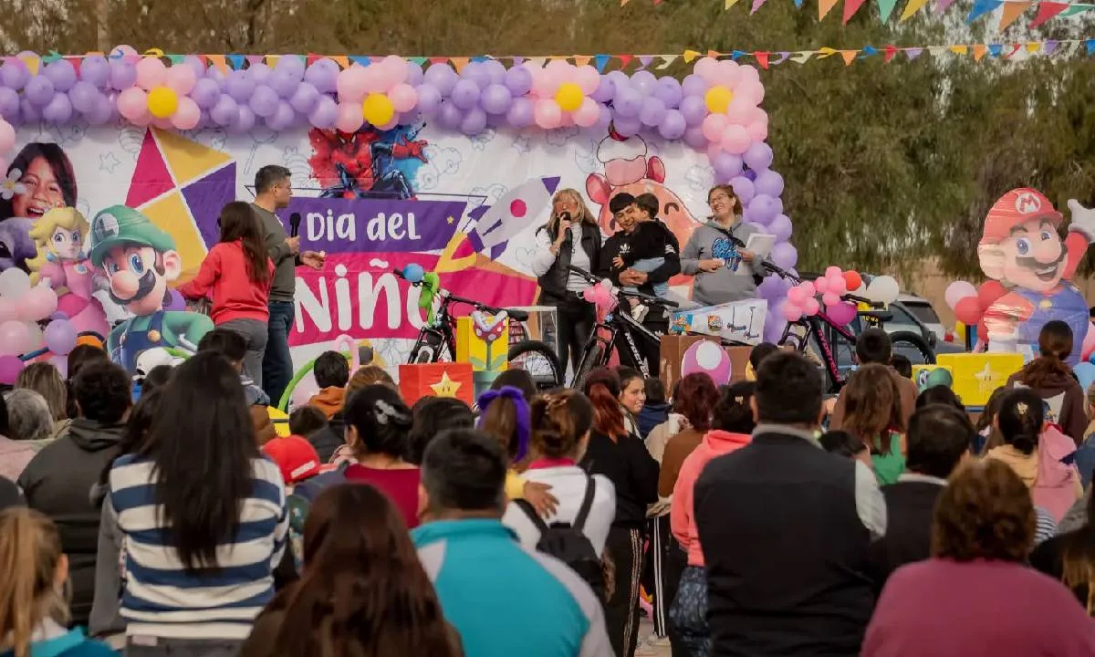 El Municipio organizó actividades para el Mes del Niño en Pocito