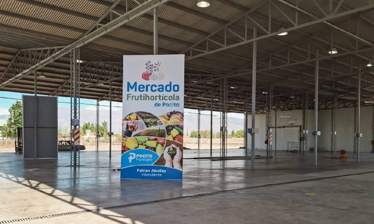 Inauguran Mercado Frutihortícola en Pocito para productores locales