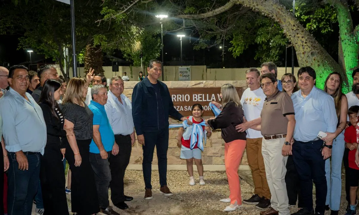 La plaza del Barrio Bella Vista lleva el nombre de un ciclista destacado