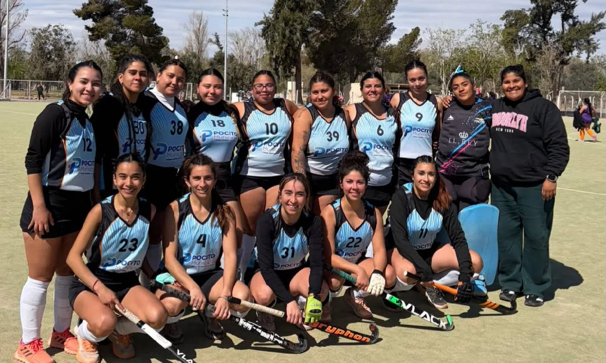 La Primera Damas de Hockey de Pocito triunfó en el Torneo Clausura