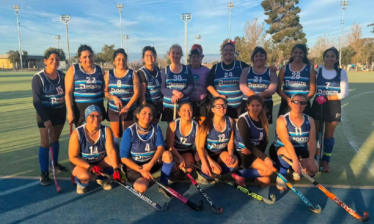 Las Mamis Hockey de Pocito Norte lograron una victoria clave