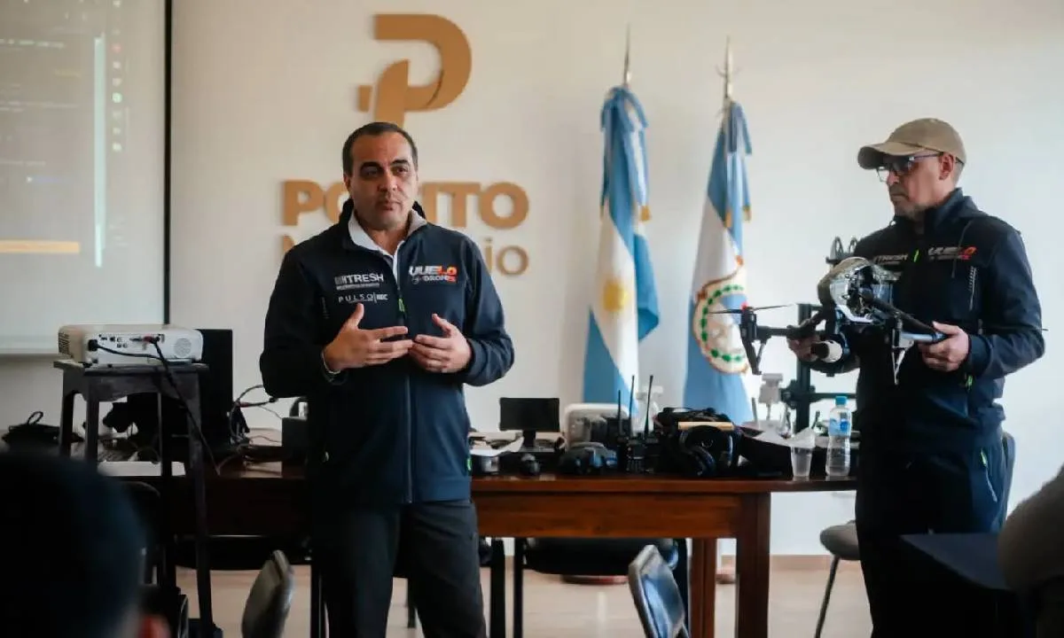 Más de 60 vecinos participaron en taller de drones en Pocito