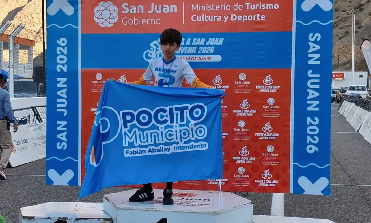 Pocito brilló en la Vuelta a San Juan con Valentino Chávez