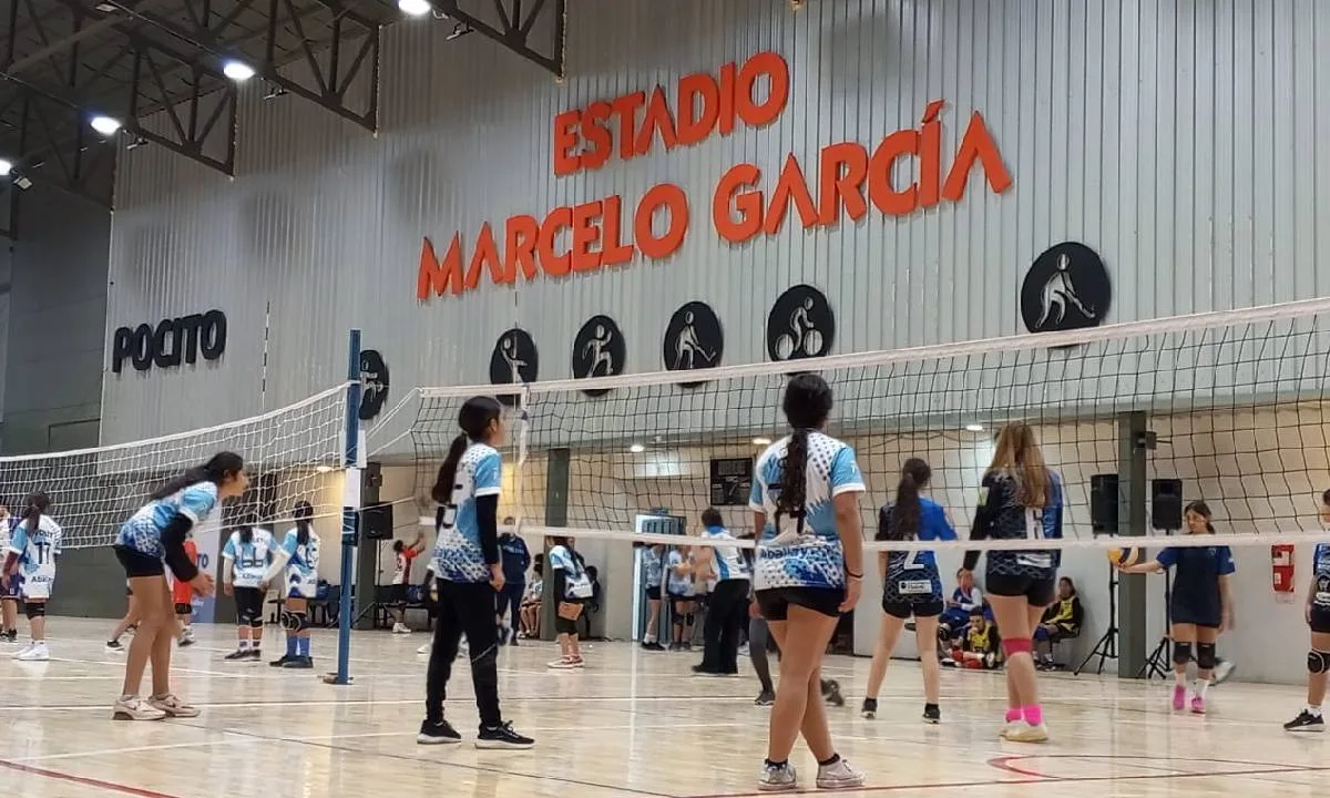 Se realiza el Torneo Regional de Mini Vóley Sub 12 en Pocito