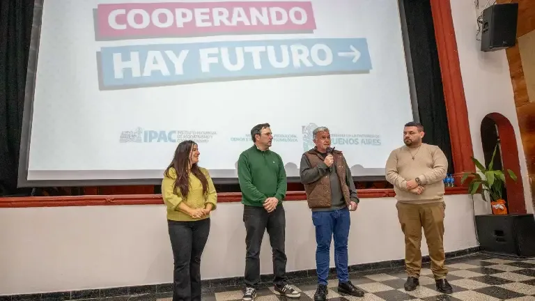 Abre oficina del IPAC en Berazategui para cooperativas locales
