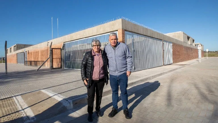 Avanza la construcción de la Escuela Técnica N° 7 en Hudson