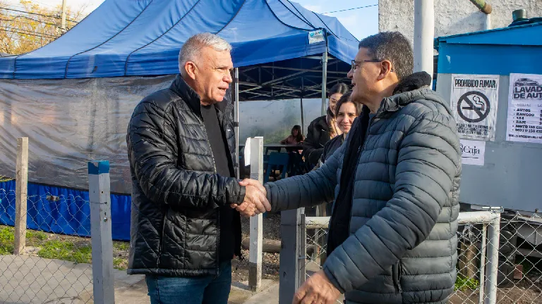 Avanza la construcción de un centro comunitario en Berazategui