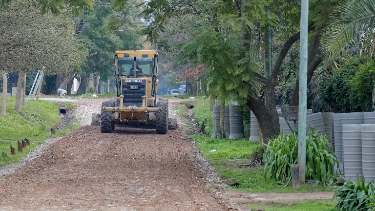 Avanza la obra de saneamiento en Ranelagh