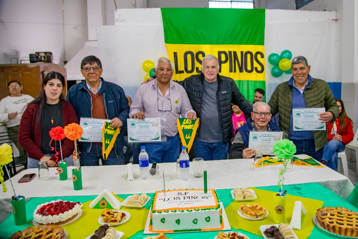 Berazategui celebró el 66° aniversario de la Sociedad de Fomento Los Pinos