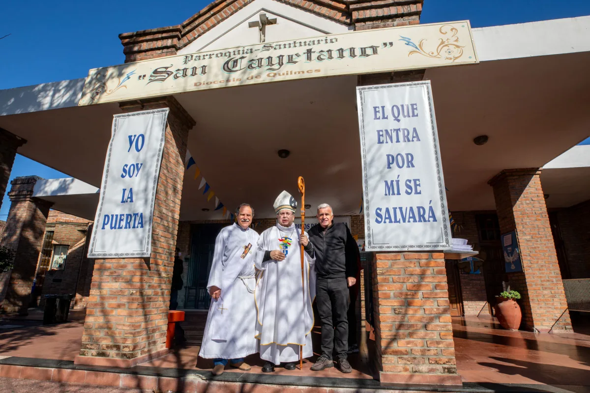 Berazategui celebró el Día de San Cayetano con misa y procesión