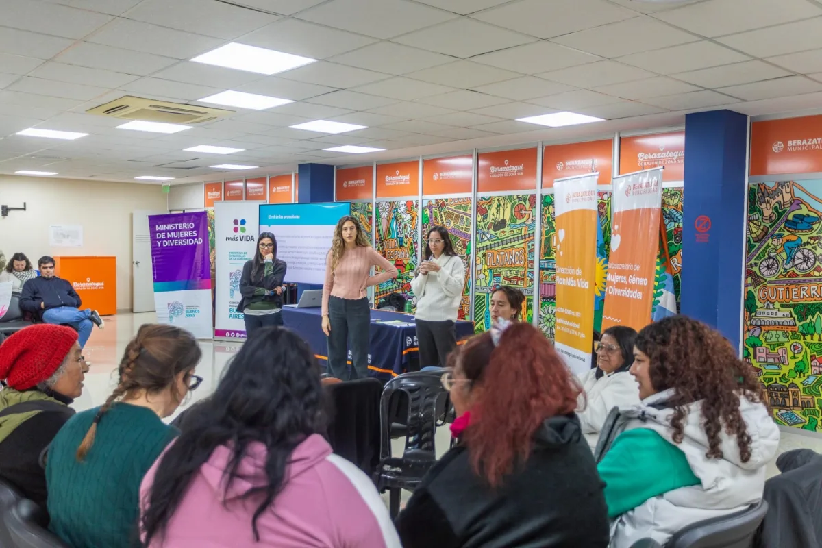Capacitación en prevención del cáncer en Berazategui