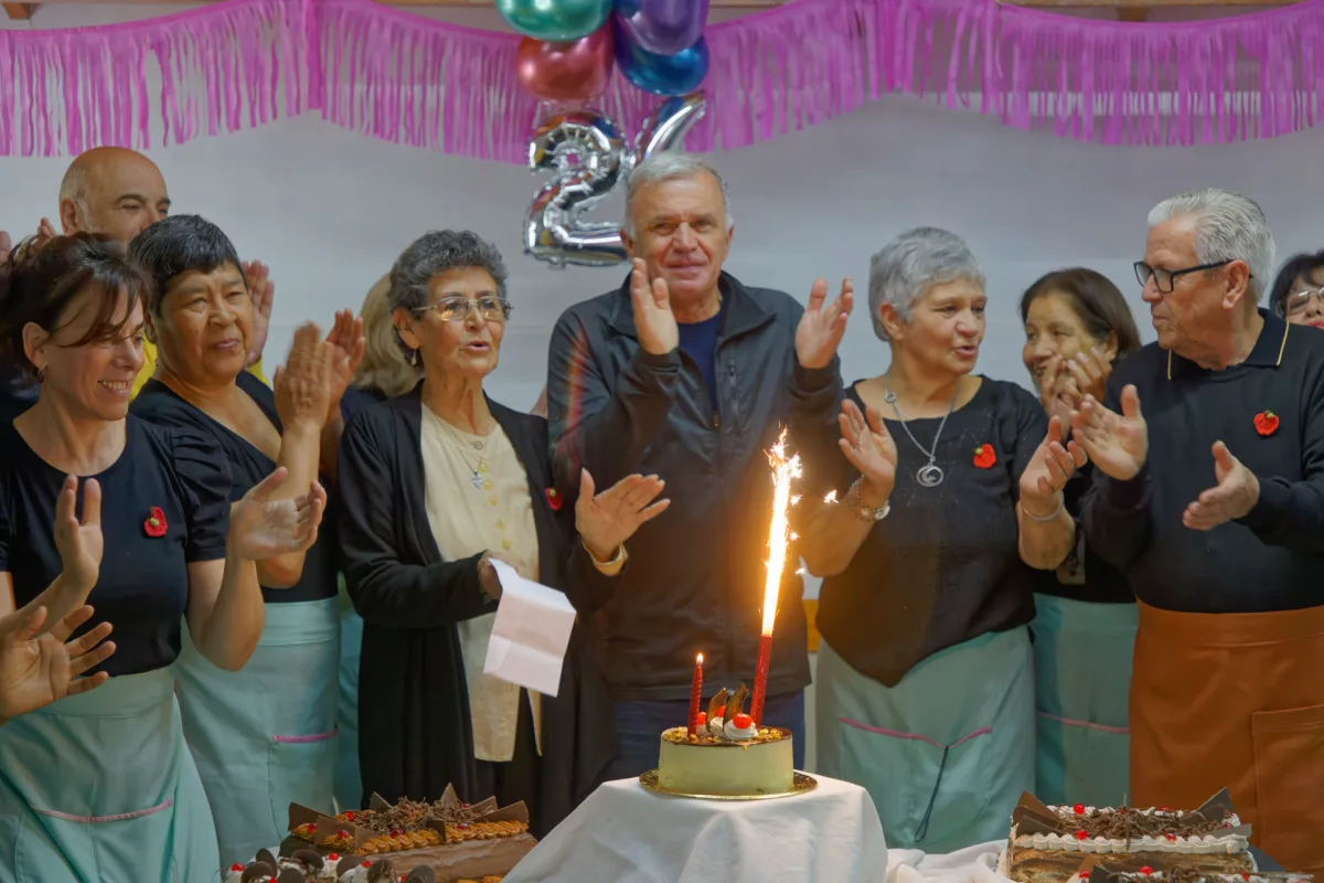 Celebración del 24° aniversario del Centro de Jubilados Las Manzanas