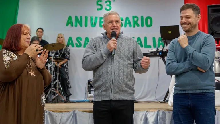Celebración del 53° aniversario de la Casa de Italia en Berazategui