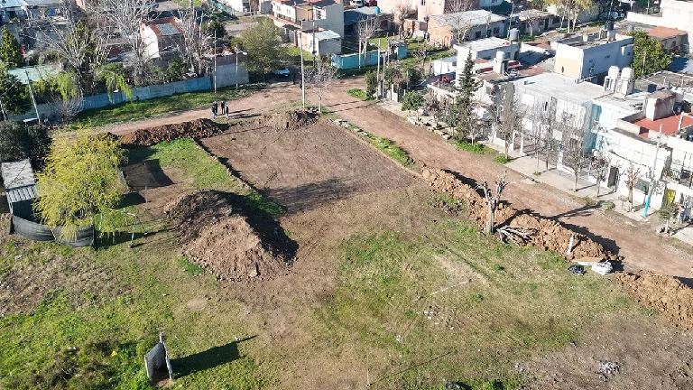 La Plaza de la Virgen comenzará a tomar forma en Berazategui