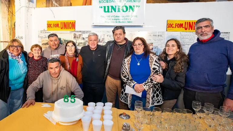 La Sociedad de Fomento Unión celebró su 85° aniversario con la comunidad