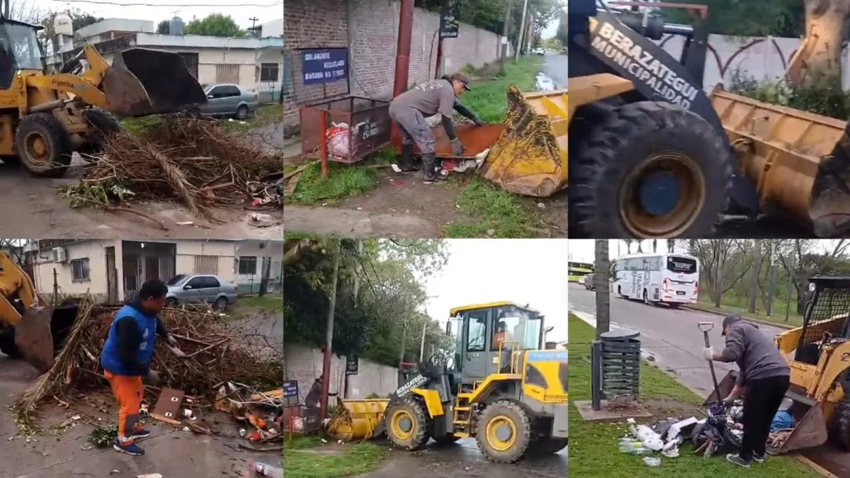 Operativos de limpieza en Berazategui: detalles y recomendaciones
