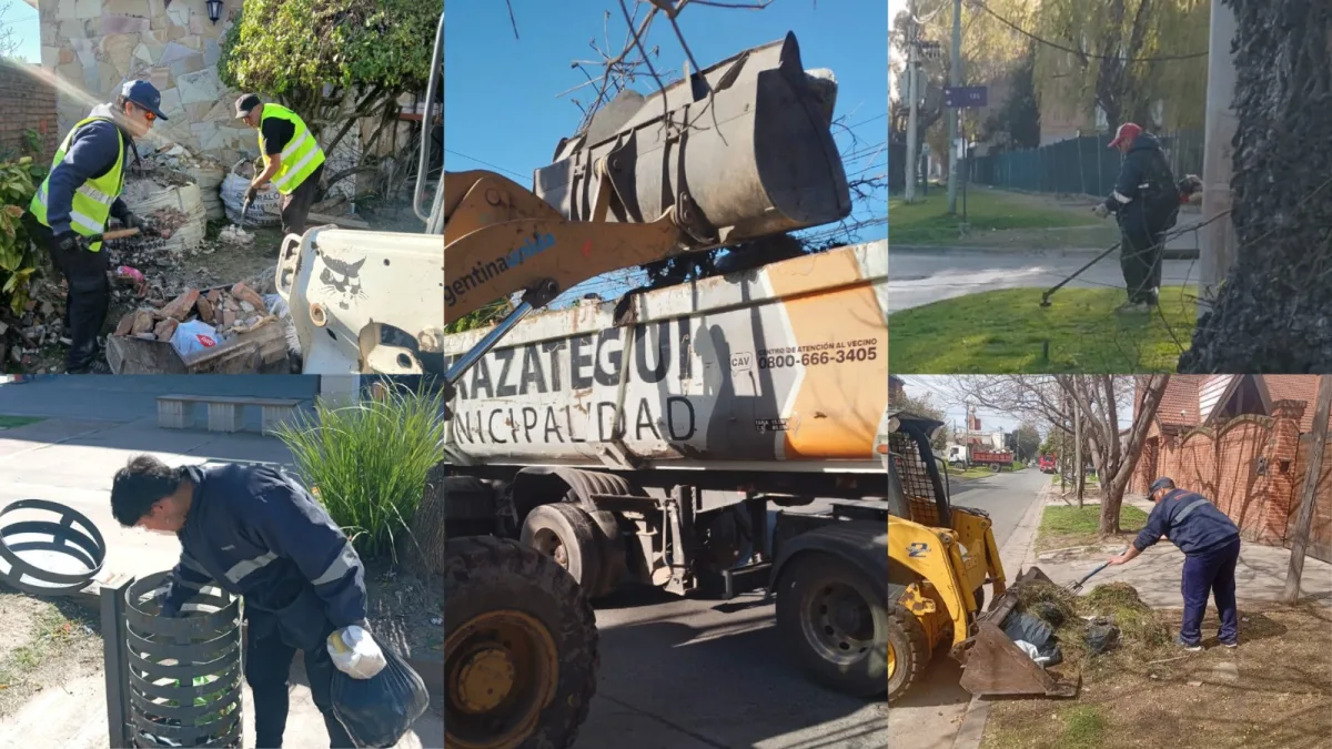 Operativos de limpieza en Berazategui: fechas y recomendaciones