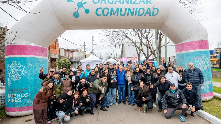 Servicios gratuitos en la Jornada Organizar Comunidad en Berazategui