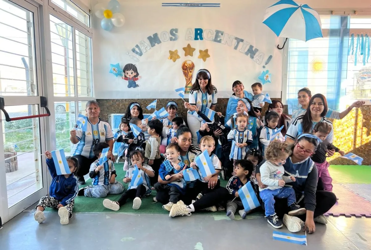 Centros de Primera Infancia celebraron el Mundial con actividades para niños