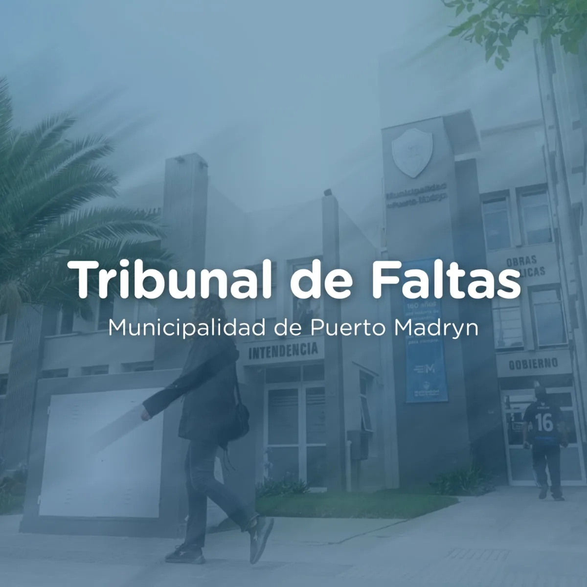 Cierre del Tribunal de Faltas en Puerto Madryn por duelo