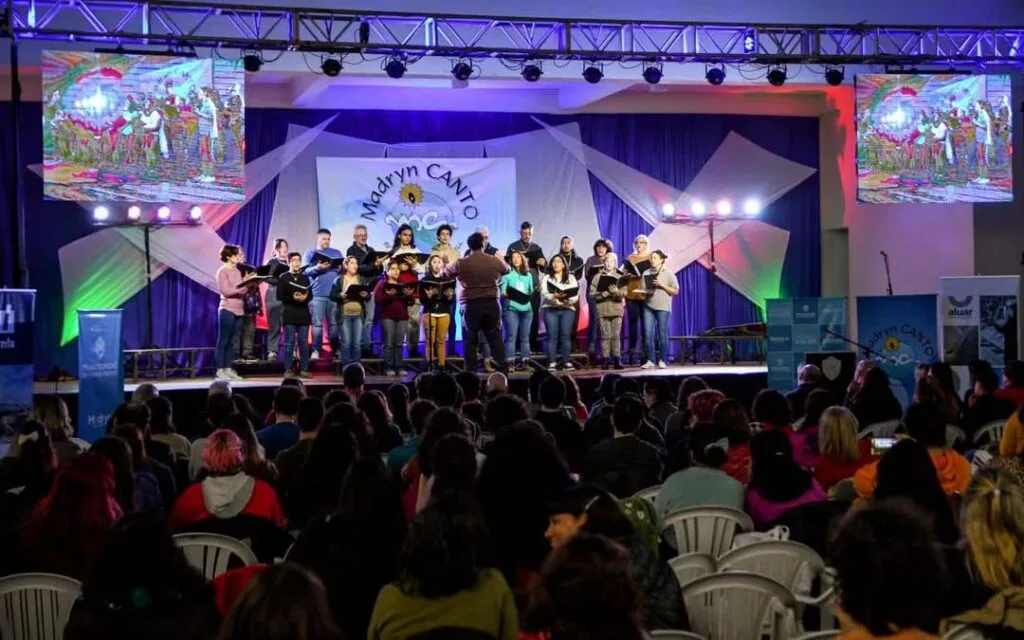 Madryn Canto 2026 abre inscripciones para coros y grupos vocales