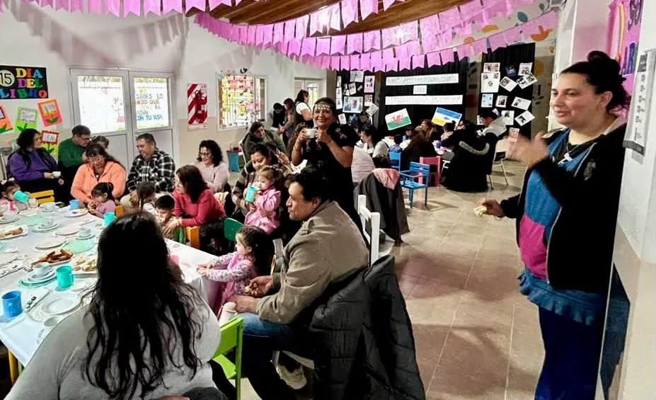 Té Galés en Puerto Madryn para abuelos y abuelas de los niños