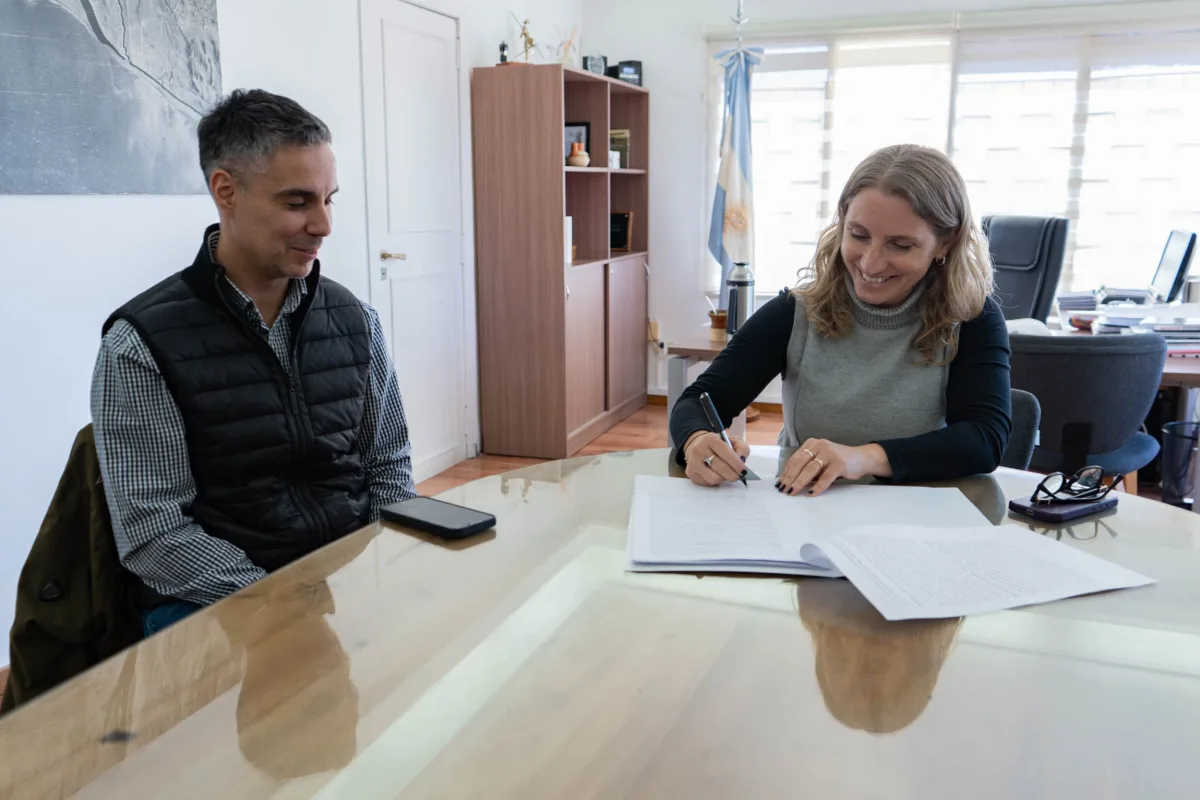 Rada Tilly reactivó 77 cuadras de pavimentación urbana