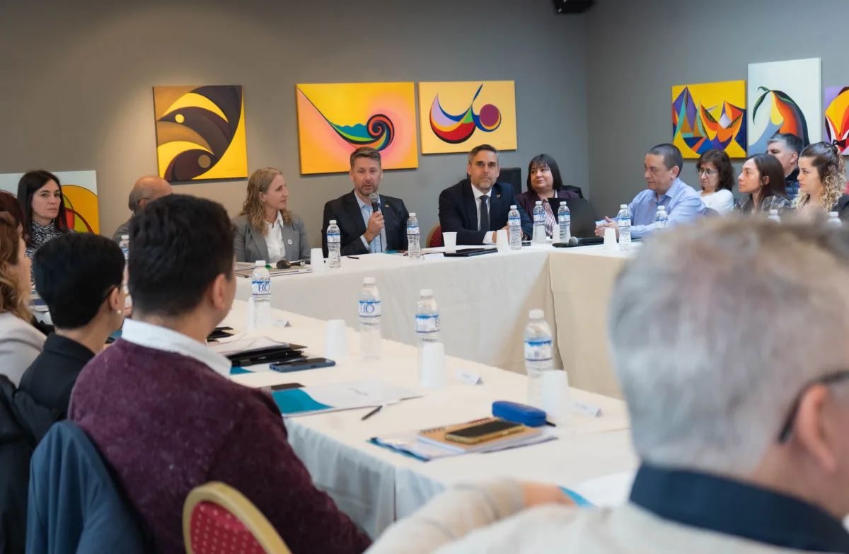 Reunión en Rada Tilly para mejorar la administración tributaria