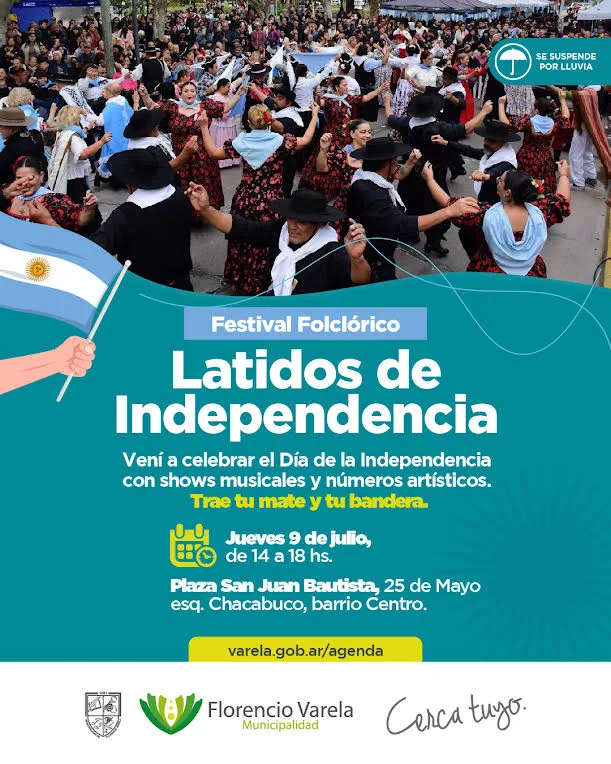Actividades gratuitas por el Día de la Independencia en Varela