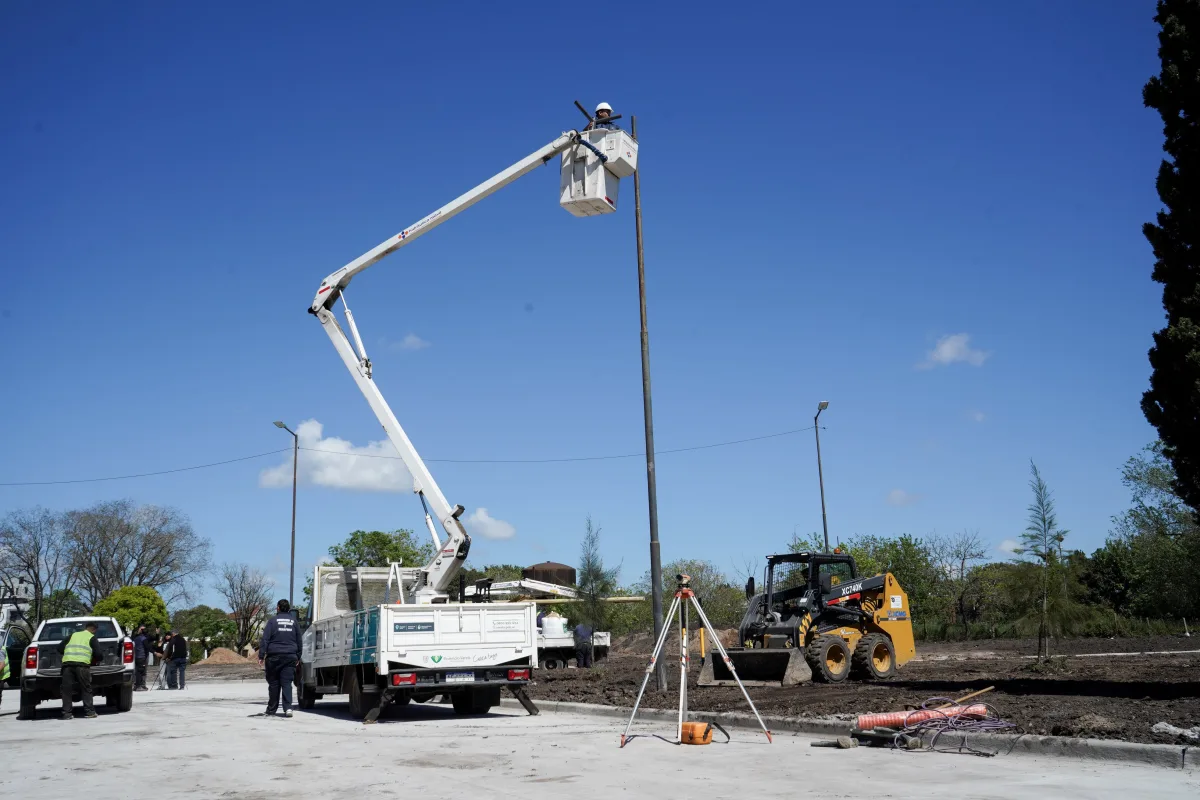 Avanzan obras para mejorar la conexión entre Senzabello y Monteagudo