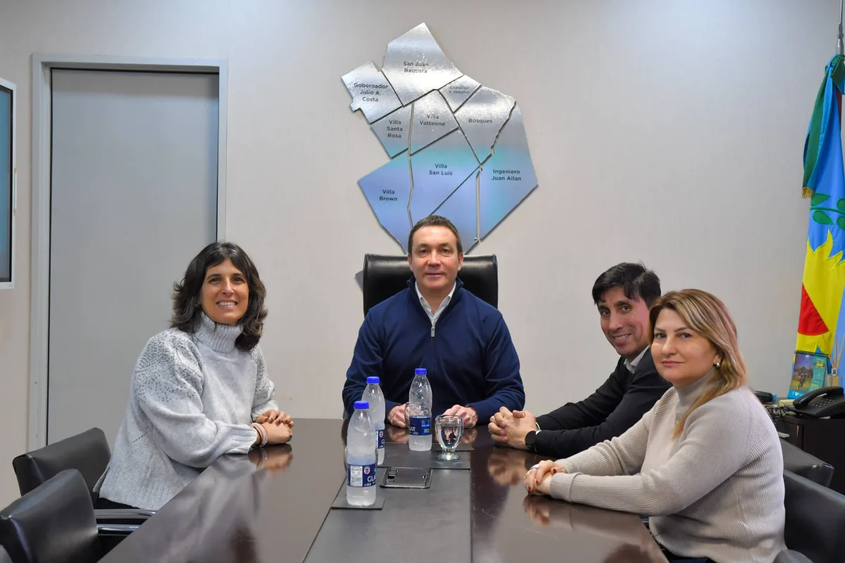 Colaboración entre el municipio y Banco Galicia para el desarrollo local