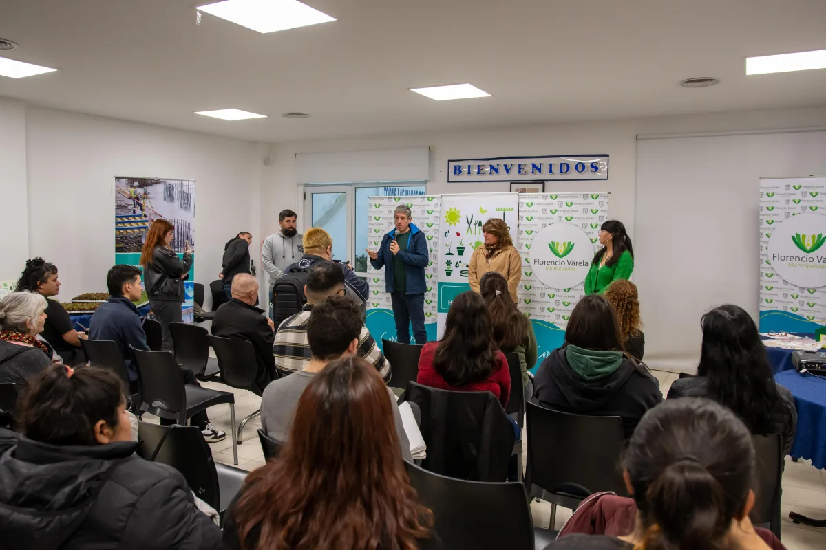 Comenzó curso gratuito de cultivo autogestivo en la localidad