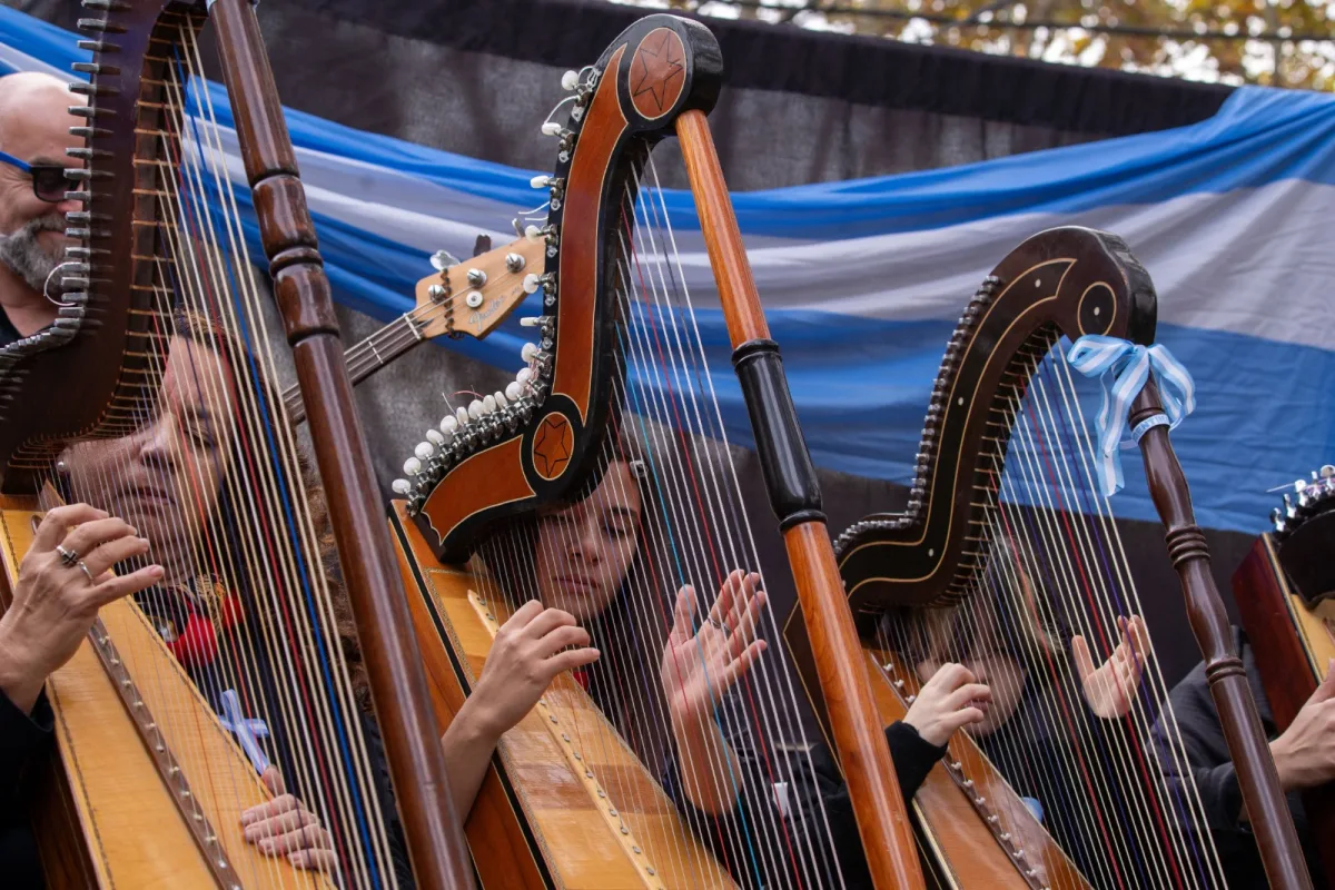 Concierto gratuito de la Orquesta Municipal de Arpas en Varela