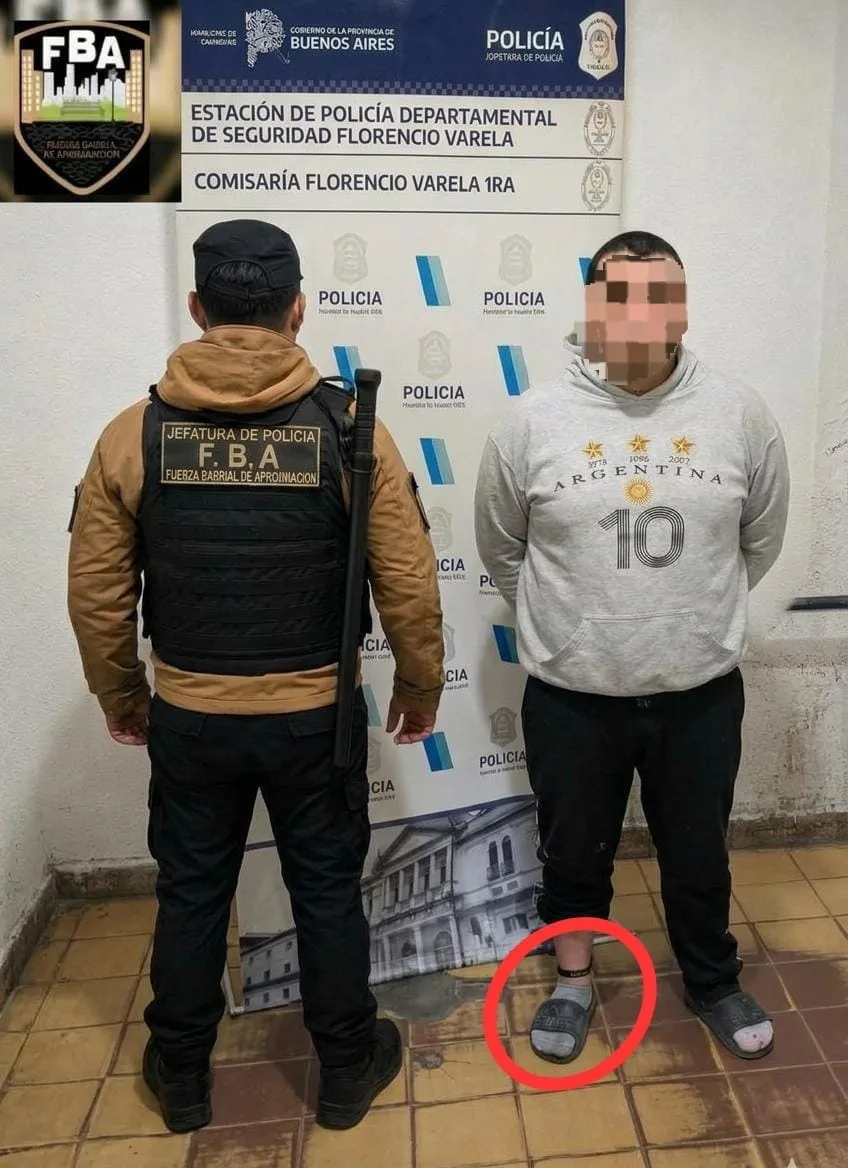 Detenido con arresto domiciliario por incumplir su pena en San Jorge