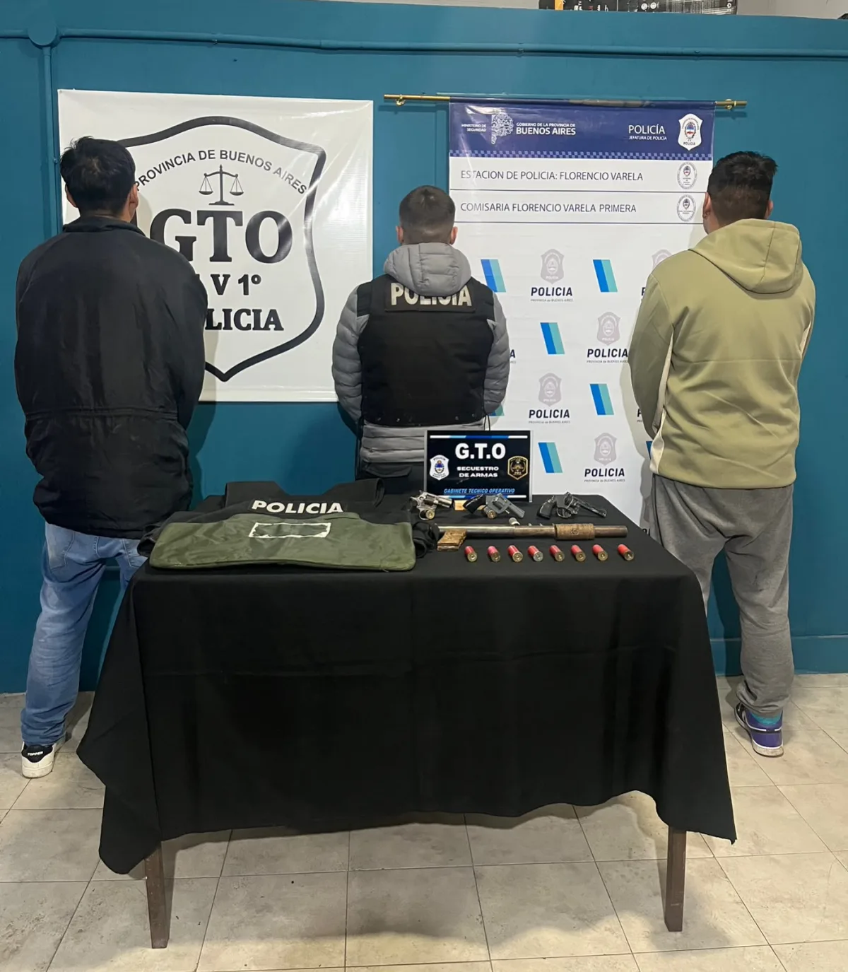 Detenidos por tenencia de armas en el barrio Infico