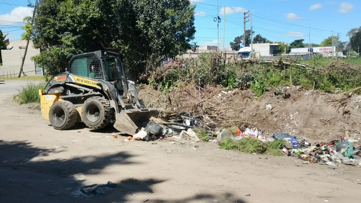 El Municipio intensificó limpieza para prevenir riesgos por lluvias