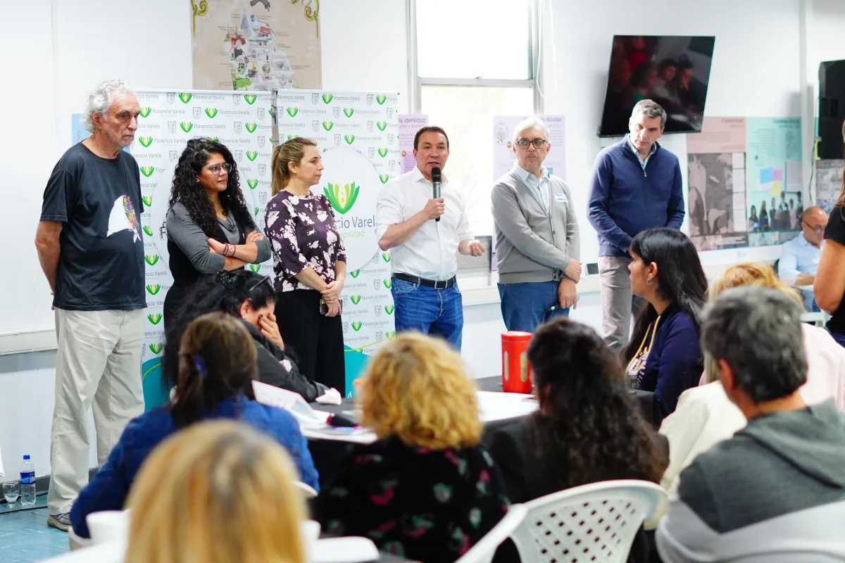 Encuentro en Florencio Varela para abordar problemáticas sociales