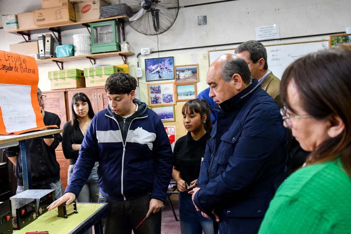 Estudiantes presentaron innovaciones en la Expo Técnica de Ricardo Rojas