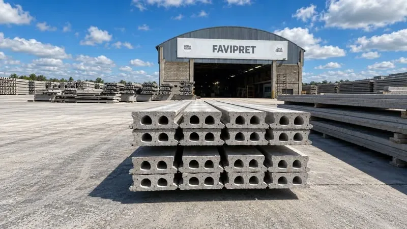 Favipret se especializa en materiales para la construcción en Allan