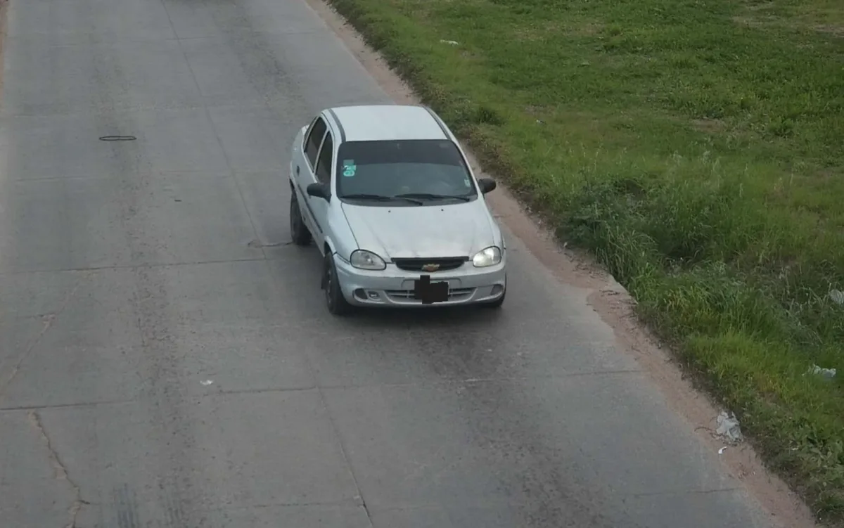 Interceptaron un auto buscado gracias a cámaras de seguridad