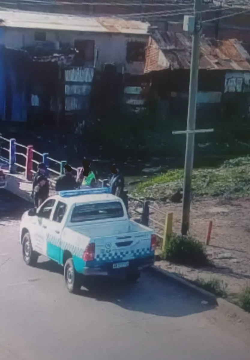 Intervención en KM26,700 por arrojo de basura en espacio recuperado