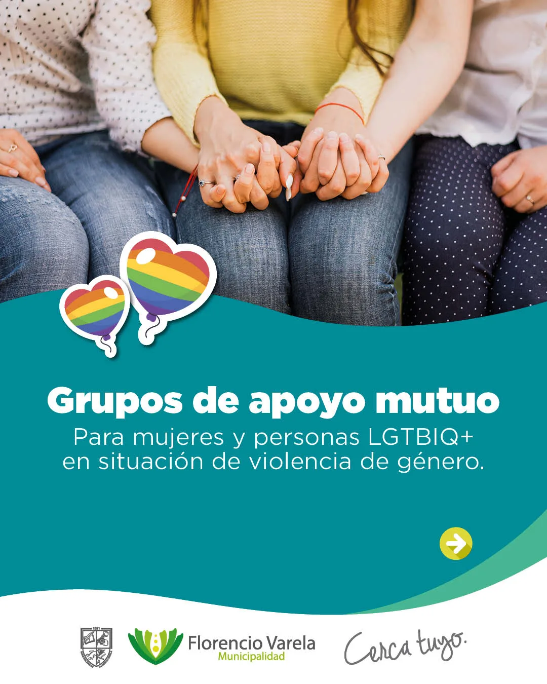 Jornadas de apoyo para mujeres y diversidades en septiembre