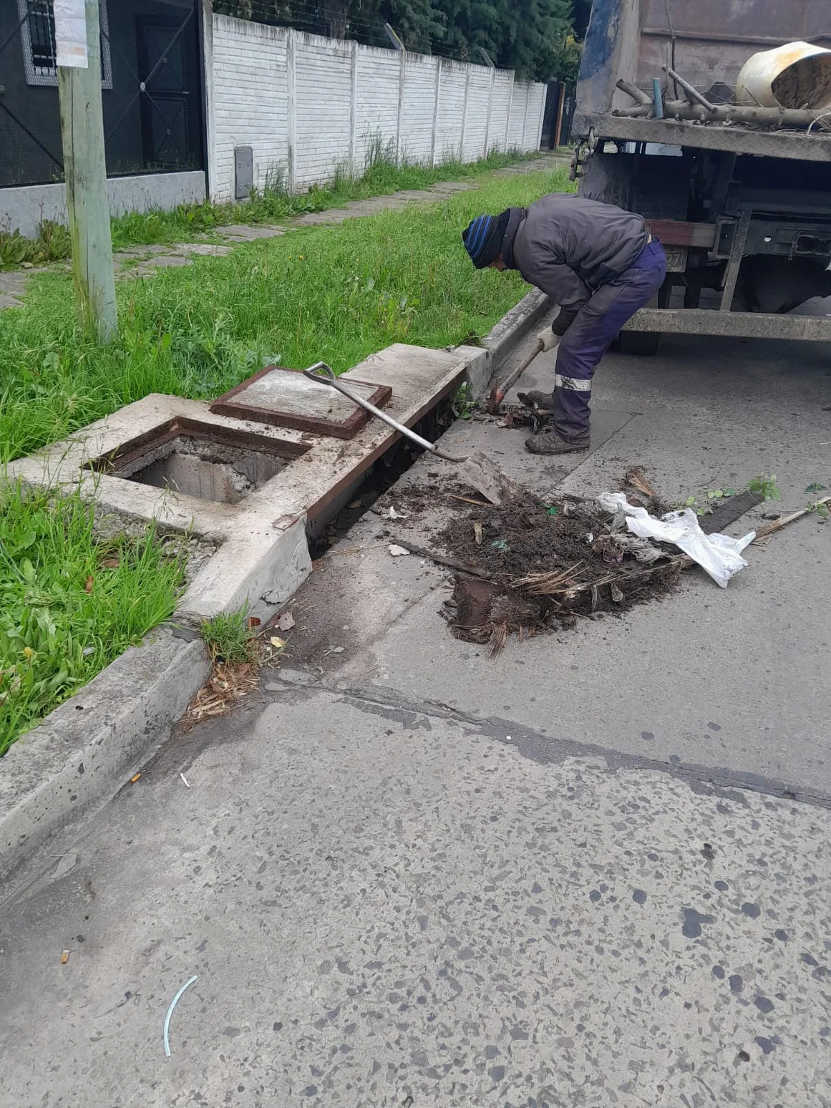 Mejoras en el saneamiento ante lluvias en el municipio